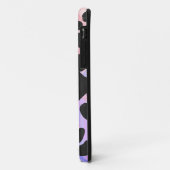 Coques Case-Mate iPhone Dalmatien Monogramme Noir et Rose (Dos/Gauche)