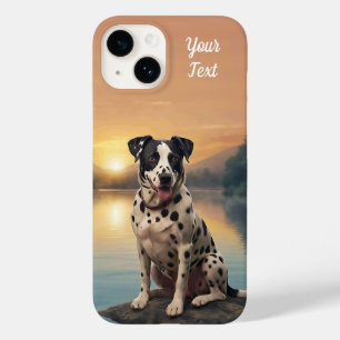 Coque Pour iPhone 14 Dalmatien par lac