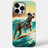 Coques Case-Mate iPhone Dalmation Plage Surf Peinture (Verso)