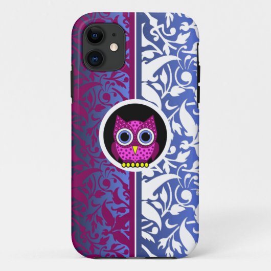 Coques Case-Mate iPhone damas avec chouette (Dos)