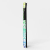 Coques Case-Mate iPhone Damas moderne pastel arc-en-ciel (Dos/Gauche)
