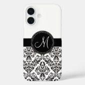 Coques Case-Mate iPhone Damas monogrammes (Verso)