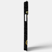 Coques Case-Mate iPhone Damas noir et or (Verso / Droite)