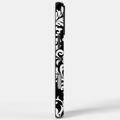 Coques Case-Mate iPhone Damas noir personnalisées (Verso / Droite)