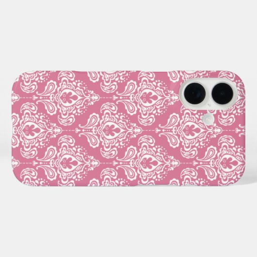 Coques Case-Mate iPhone Damas rose (Verso (horizontal))