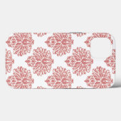 Coques Case-Mate iPhone Damas rose élégant (Verso (horizontal))