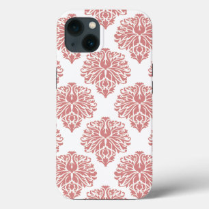 iPhone 13 Coque Damas rose élégant