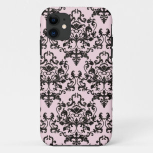 Coque Case-Mate Pour iPhone Damas rose et noir