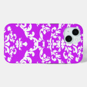 Coques Case-Mate iPhone Damask Bold Violet @ Emporiomoffa (Verso (horizontal))