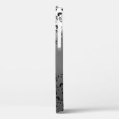 Coques Case-Mate iPhone DAMASK GEM MONOGRAM cristal blanc jaune (Verso / Gauche)