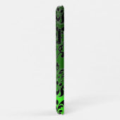 Coques Case-Mate iPhone DAMASK GEM MONOGRAM Emerald Green (Dos/Droite)