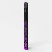 Coques Case-Mate iPhone DAMASK GEM MONOGRAM violet (Dos/Gauche)