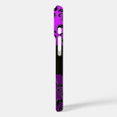 Coques Case-Mate iPhone DAMASK GEM MONOGRAM Violet violet Améthyste (Verso / Gauche)