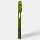 Coques Case-Mate iPhone DAMASK GEM MONOGRAS Jaune (Verso / Droite)
