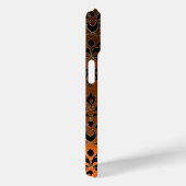 Coques Case-Mate iPhone DAMASK GEM MONOGRAS orange (Verso / Droite)