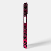 Coques Case-Mate iPhone DAMASK GEM MONOGRAS rose (Verso / Droite)