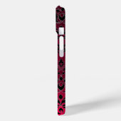 Coques Case-Mate iPhone DAMASK GEM MONOGRAS rose (Verso / Gauche)