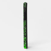 Coques Case-Mate iPhone DAMASK GEM MONOGRAS vert (Dos/Gauche)
