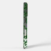 Coques Case-Mate iPhone DAMASK GEM MONOGRAS vert blanc (Verso / Droite)