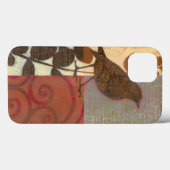 Coques Case-Mate iPhone Damask Sparrow (Verso (horizontal))