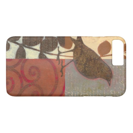 Coques Case-Mate iPhone Damask Sparrow (Dos (Horizontal))
