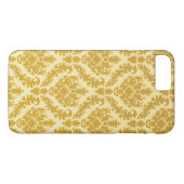 Coques Case-Mate iPhone Damassé d'or (Dos (Horizontal))