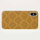 Coques Case-Mate iPhone Damassé d'or de luxe (Dos (Horizontal))