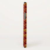 Coques Case-Mate iPhone Damassé riche de vacances (Dos/Droite)