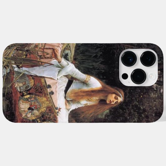 Coques Case-Mate iPhone Dame Art Nouveau (Verso (horizontal))