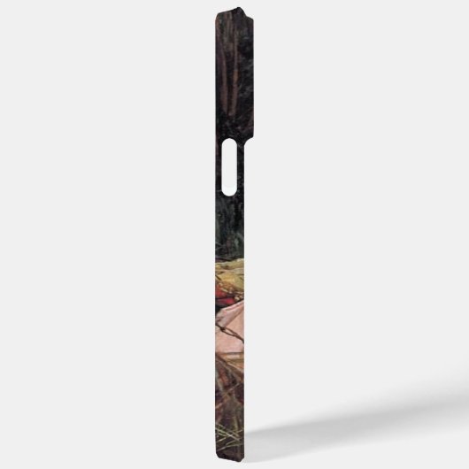 Coques Case-Mate iPhone Dame Art Nouveau (Verso / Droite)