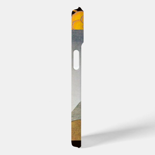 COQUES Case-Mate iPhone DAME AU MONOGRAMME DE ROSE ROUGE (Verso / Droite)