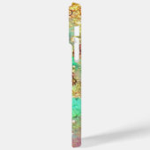 Coques Case-Mate iPhone DAME AVEC CHAT NOIR ET MASQUE Masquerade Monogramm (Verso / Gauche)