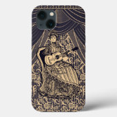 Coques Case-Mate iPhone Dame avec guitare (Verso)