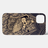 Coques Case-Mate iPhone Dame avec guitare (Verso (horizontal))