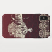 Coques Case-Mate iPhone dame boit du thé (Dos (Horizontal))