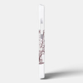 Coques Case-Mate iPhone dame boit du thé (Verso / Gauche)