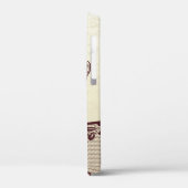 Coques Case-Mate iPhone dame boit du thé (Verso / Gauche)