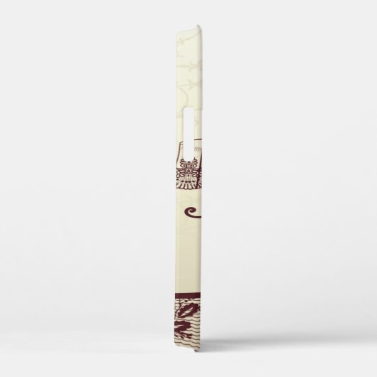 Coques Case-Mate iPhone dame boit du thé (Verso / Droite)