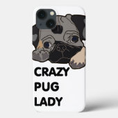 Coques Case-Mate iPhone Dame Carlin folle (Verso)