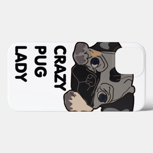 Coques Case-Mate iPhone Dame Carlin folle (Verso (horizontal))