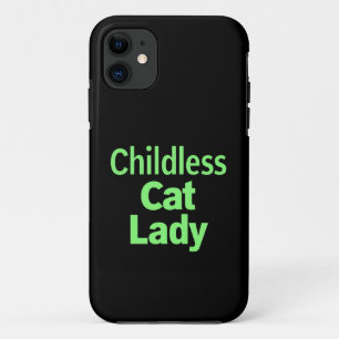 Case-Mate iPhone Case Dame de chat sans enfants Drôle de vote 2024