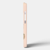 COQUES Case-Mate iPhone DAME DE LA LUNE AVEC FLEURS EN ROSE (Verso / Gauche)