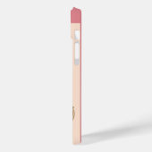 COQUES Case-Mate iPhone DAME DE LA LUNE AVEC FLEURS EN ROSE (Verso / Gauche)
