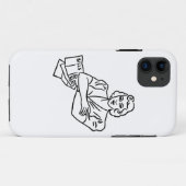Coques Case-Mate iPhone dame de l'économie des factures (Dos (Horizontal))