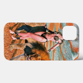 Coques Case-Mate iPhone Dame et Lion (Verso (horizontal))