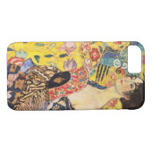 Coques Case-Mate iPhone Dame Gustav Klimt Avec Ventilateur (Dos (Horizontal))