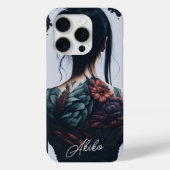 Coques Case-Mate iPhone Dame japonaise tatouée (Verso)
