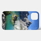 Coques Case-Mate iPhone Dame peinte sur le lac Upper Rae - sentier John Mu (Verso (horizontal))