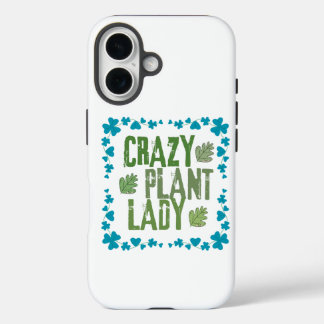 Coques iPhone 16 Dame Plante folle