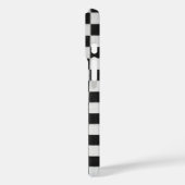 Coques Case-Mate iPhone Damier noir et blanc (Verso / Gauche)